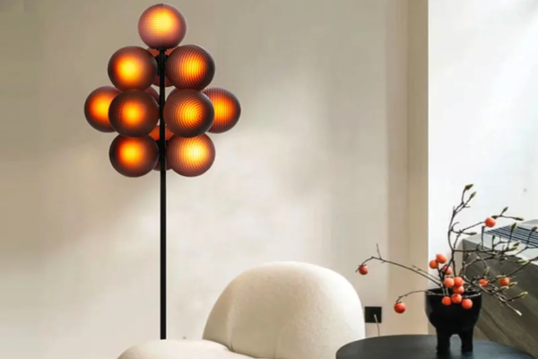 Illuminate Your Space with a Grape Floor Lamp