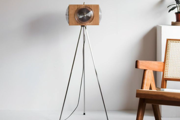 Revamp Your Space with a Retro Camera Focus Floor Lamp