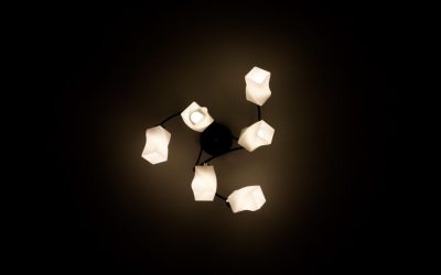 Photo Alabaster stone luxury wall sconces