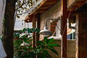 Photo patio lighting